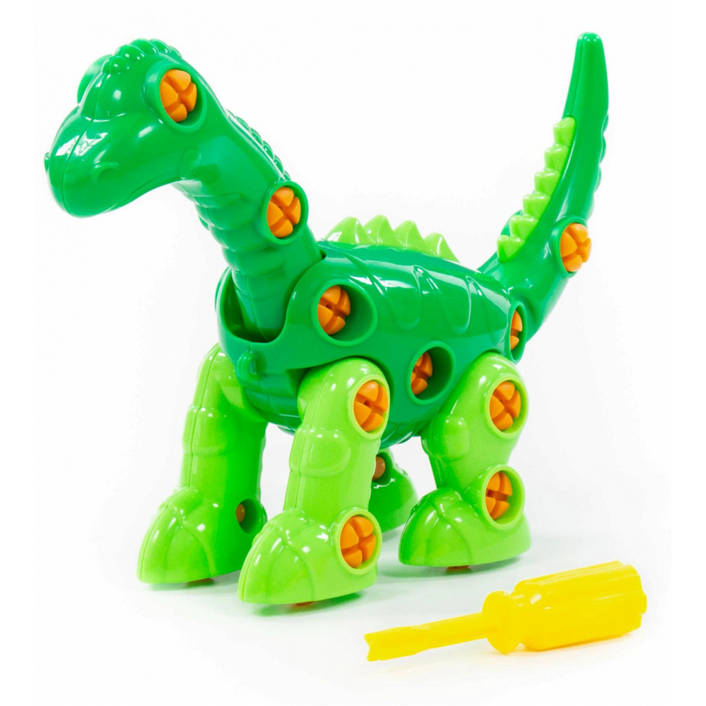 Конструктор Polesie динозавр Диплодок, 36 элементов и коробке (77165) изображение 2