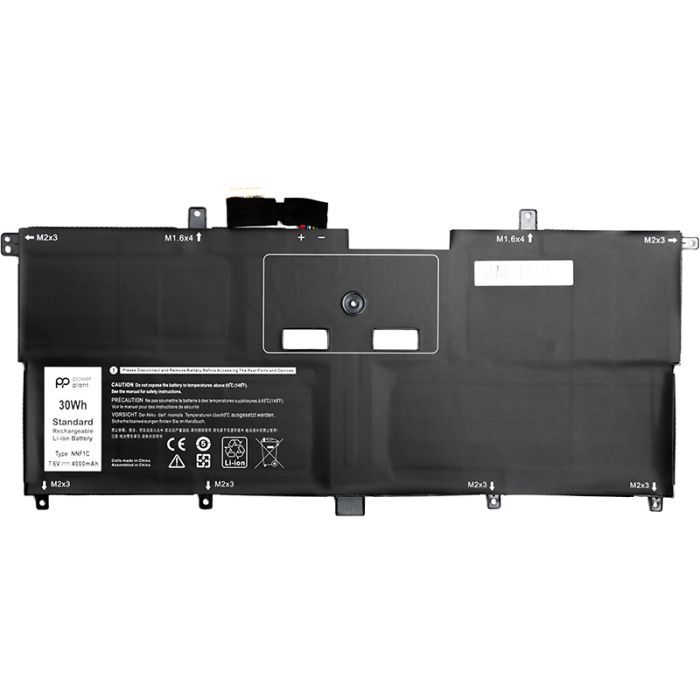 Аккумулятор для ноутбука DELL XPS 13 9365 (NNF1C) 7.6V 4000mAh PowerPlant (NB441174)