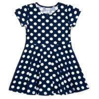 Платье детское Lovetti в горошек (5911-68-110G-blue)
