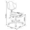 Детское кресло FunDesk LST3 Orang-Grey (221585) изображение 4