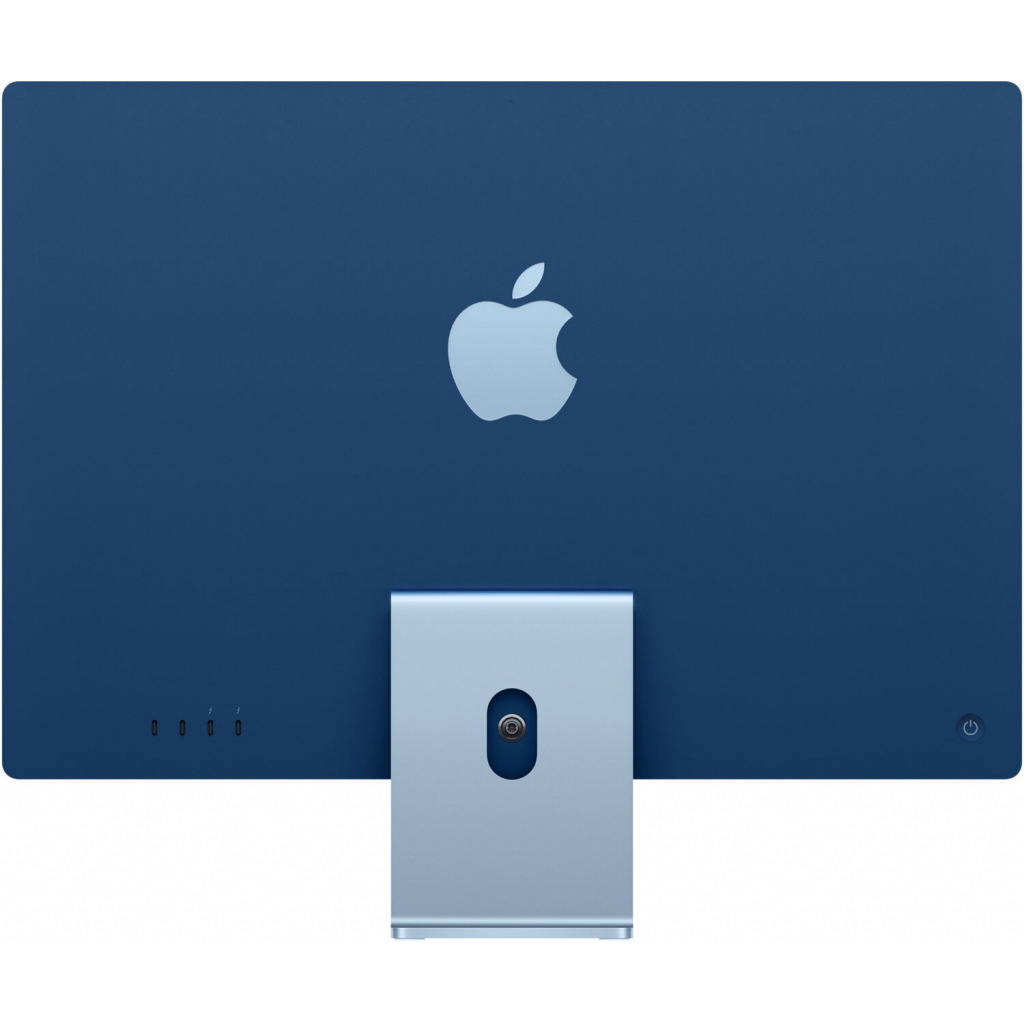 Компьютер Apple A2439 24" iMac Retina 4.5K / Apple M1 with 7-core GPU, 256SSD, Blue (MJV93UA/A) изображение 2