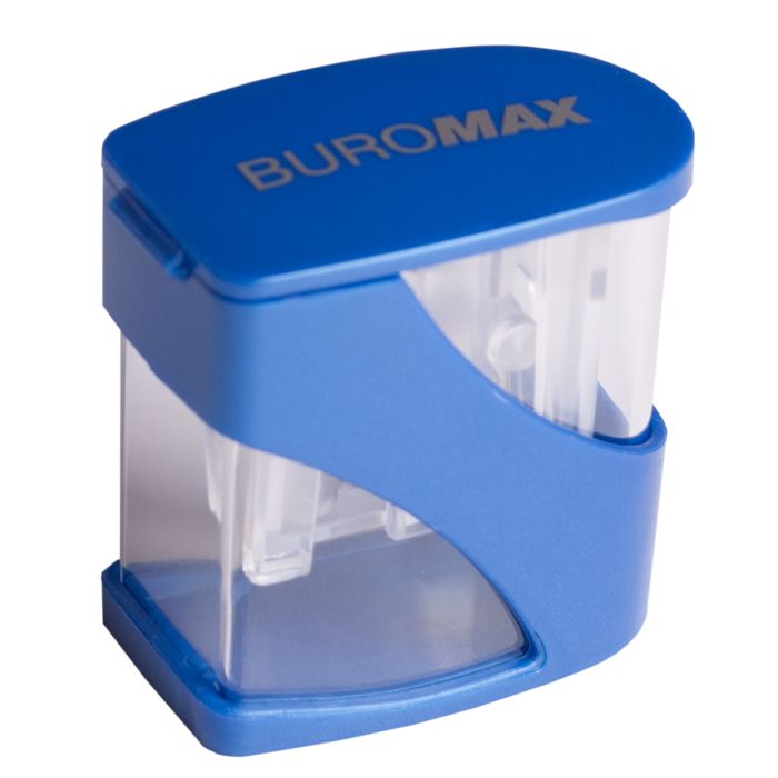 Точилка Buromax Master twist большая с контейнером 2 отверстия (BM.4777-1) изображение 2