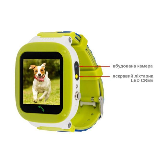 Смарт-годинник Amigo GO004 Splashproof Camera+LED Green (856042) зображення 4