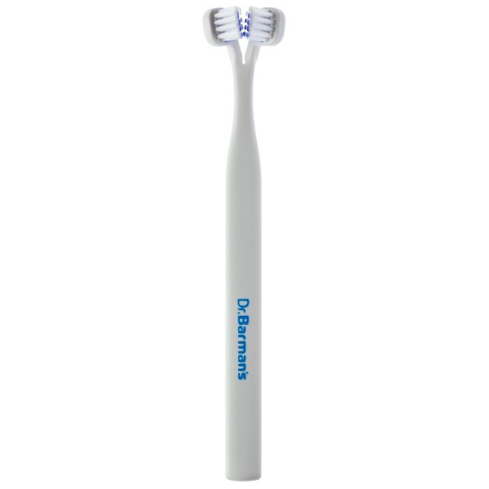 Зубная щетка Dr. Barman's Superbrush Special 2 Специальная Белая Экстра-мягкая (7032572324393)
