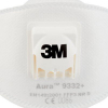 Респіратор 3M Aura 9332+ захист рівня FFP3 з клапаном 1 шт. (4054596041219) зображення 2