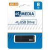 USB флеш накопичувач Verbatim 8GB MyMedia Black USB 2.0 (69260) зображення 4