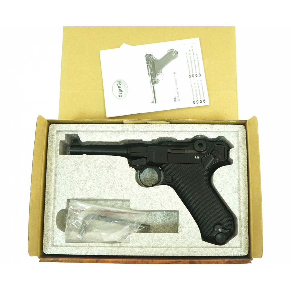 Пневматичний пістолет Umarex Legends Luger P08 Blowback (5.8142) зображення 10