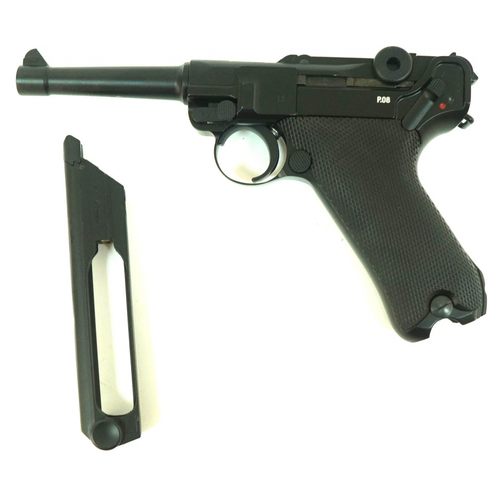 Пневматичний пістолет Umarex Legends Luger P08 Blowback (5.8142) зображення 4
