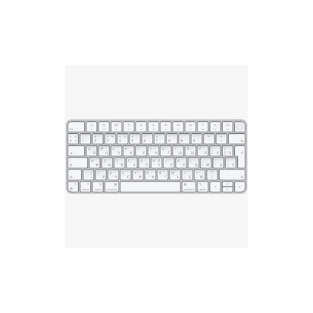 Клавіатура Apple Magic Keyboard с Touch ID Bluetooth Ru (MK293RS/A)