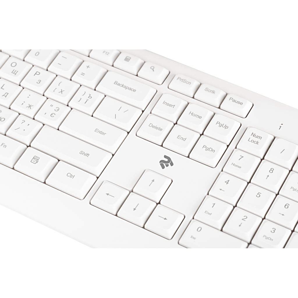 Клавіатура 2E KS220 Wireless White (2E-KS220WW) зображення 6