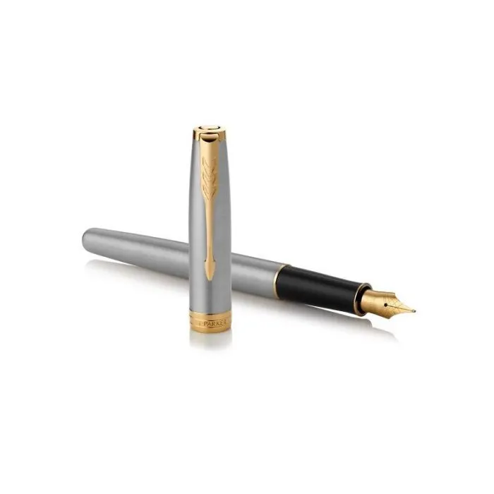 Ручка пір'яна Parker SONNET 17 Stainless Steel GT  FP F (84 111) зображення 3