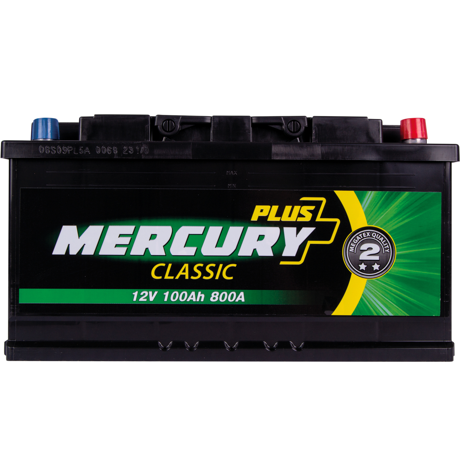 Аккумулятор автомобильный MERCURY battery CLASSIC Plus 100Ah (P47282) изображение 2