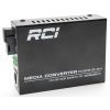 Медіаконвертер RCI 1G, 20km, SC, RJ45, Tx 1310nm standart size metal case (RCI502W-GE-20-A) зображення 2