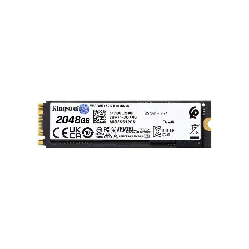 Накопитель SSD M.2 2280 1TB Kingston (SKC3000S/1024G) изображение 3