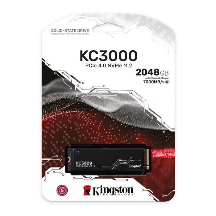 Накопитель SSD M.2 2280 2TB Kingston (SKC3000D/2048G) изображение 4
