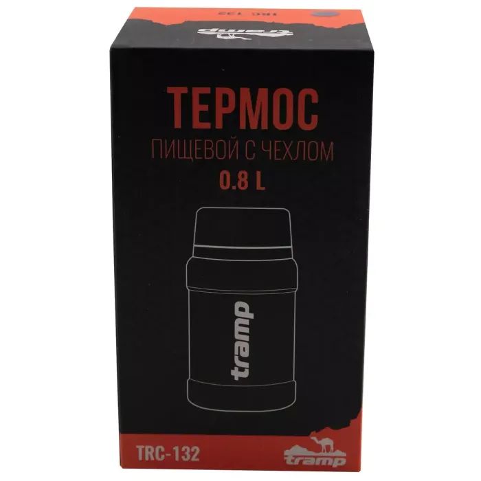 Термос Tramp с широким горлом в чехле 0.8 л Olive (UTRC-132-olive) изображение 11