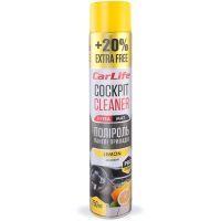 Автополироль CarLife Cockpit Cleaner EXTRA MAT Лимон 750мл (CF771)
