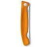 Кухонный нож Victorinox SwissClassic Foldable Paring 11 см Serrated Orange (6.7836.F9B) изображение 5