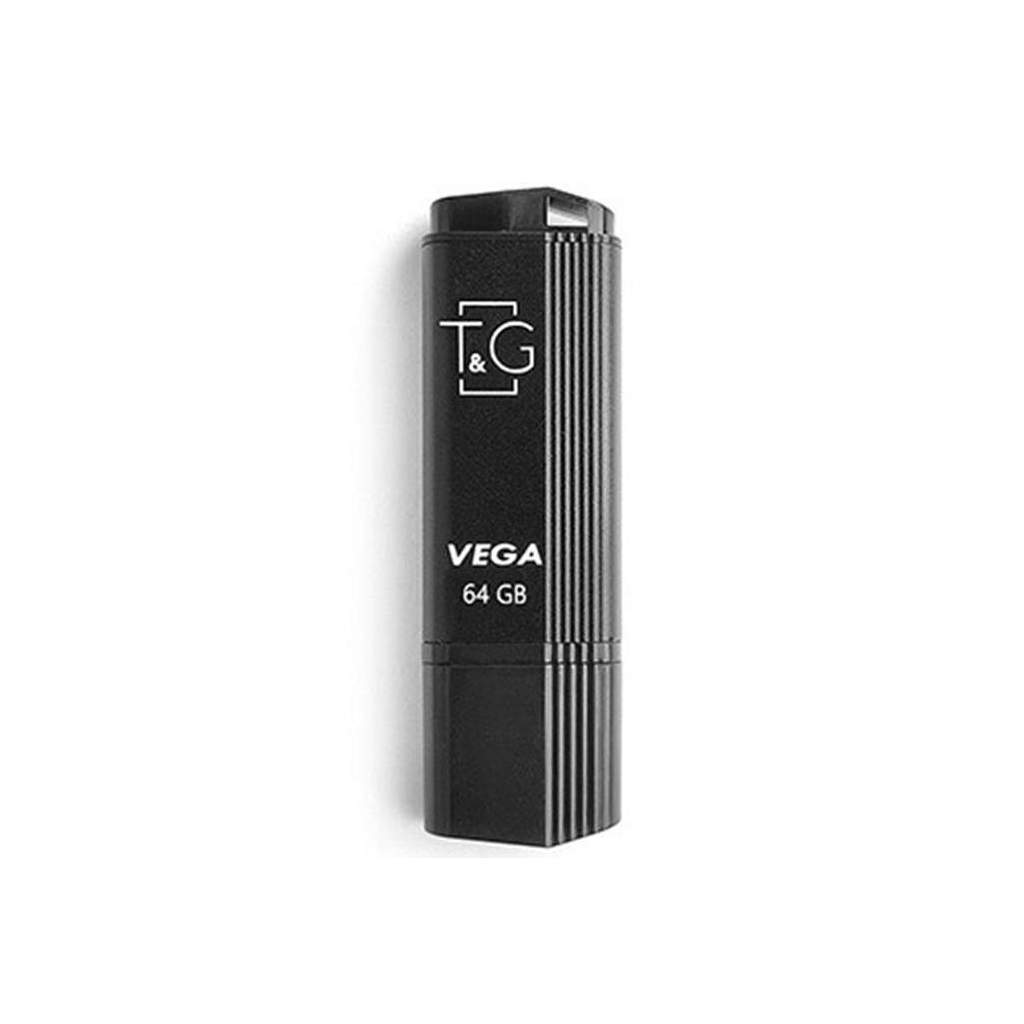 USB флеш накопитель T&G 64GB 121 Vega Series Black USB 2.0 (TG121-64GBBK)