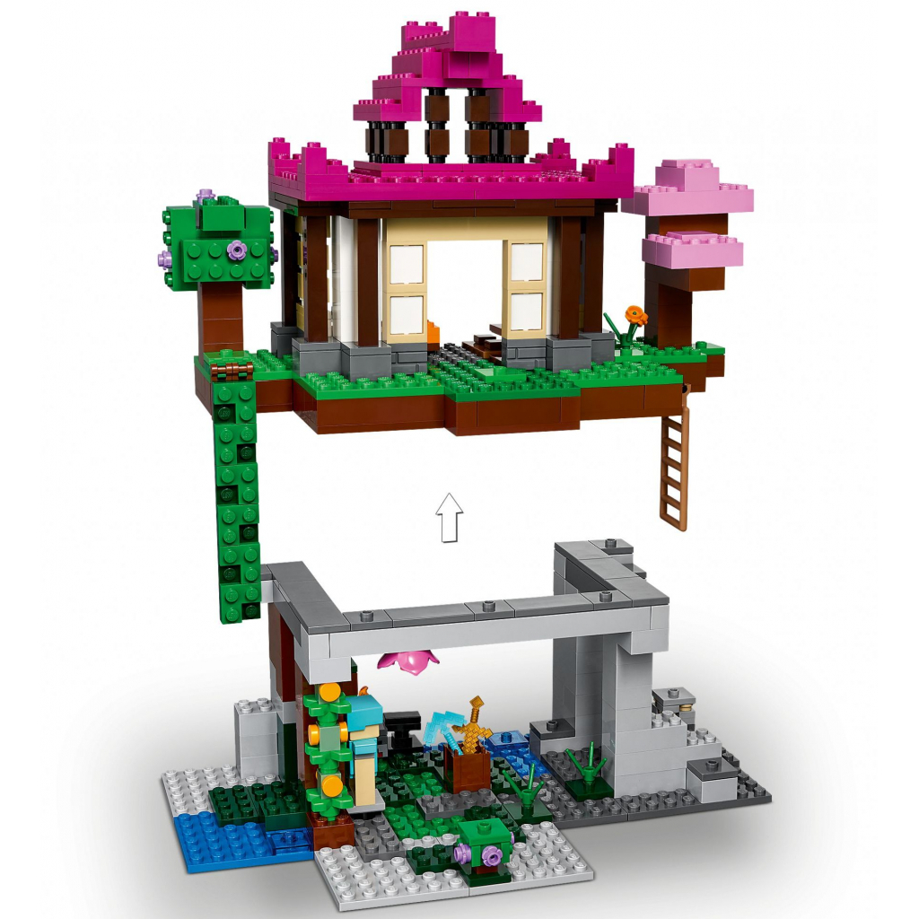Конструктор LEGO Minecraft Площадка для тренировок 534 детали (21183) изображение 5