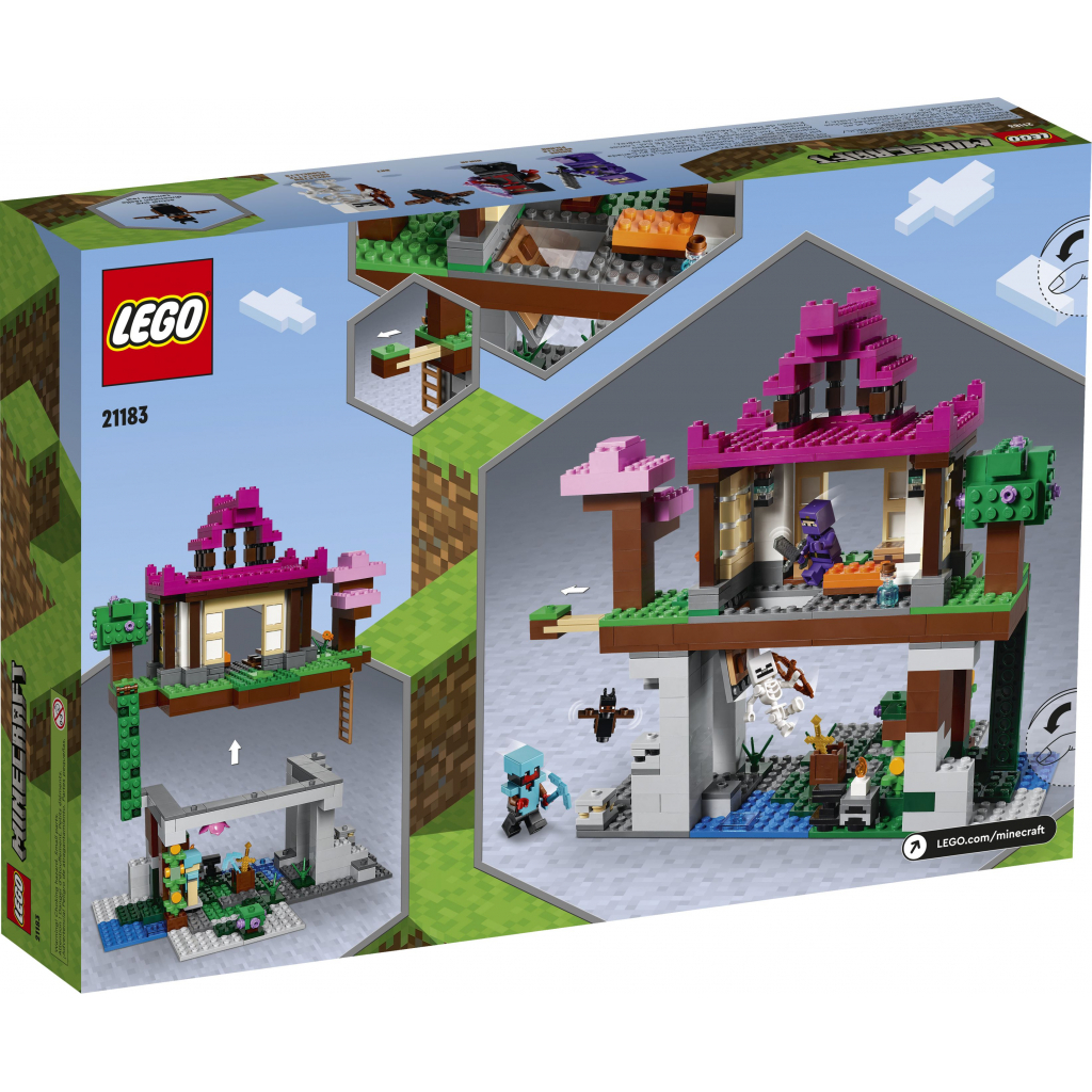 Конструктор LEGO Minecraft Майданчик для тренувань 534 деталей (21183) зображення 7