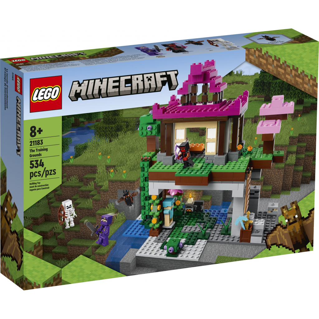 Конструктор LEGO Minecraft Площадка для тренировок 534 детали (21183)