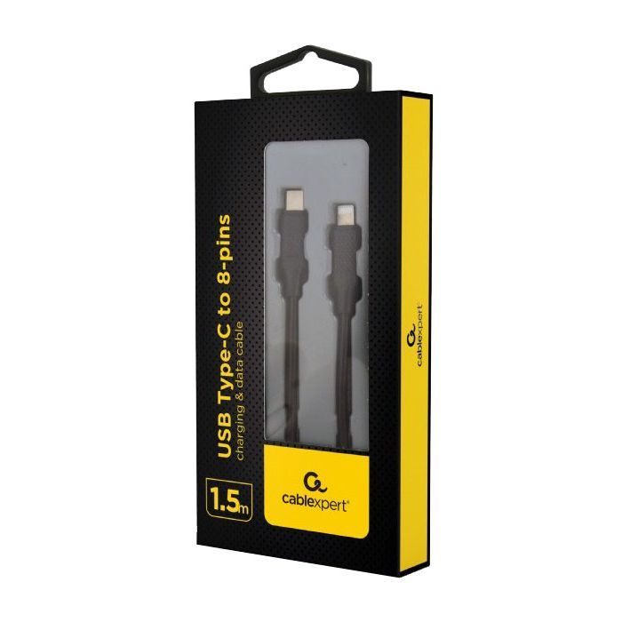 Дата кабель USB-C to Lightning 1.5m Cablexpert (CC-USB2-CM8PM-1.5M) изображение 2