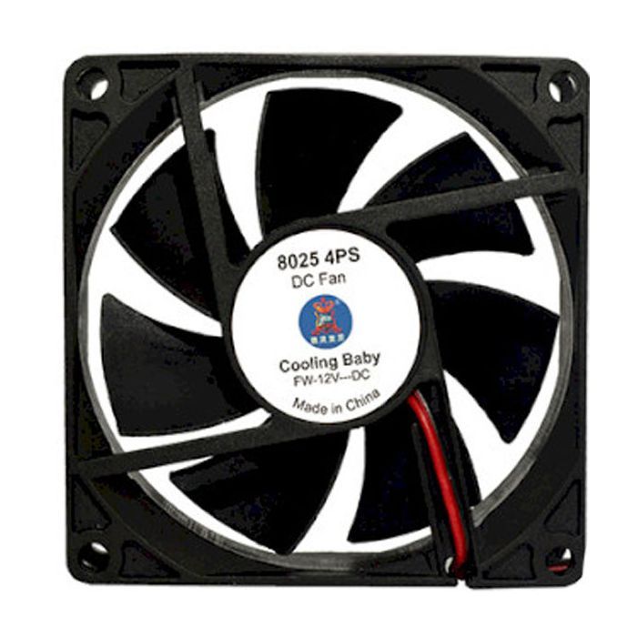 Кулер для корпуса Cooling Baby 8025 4PS