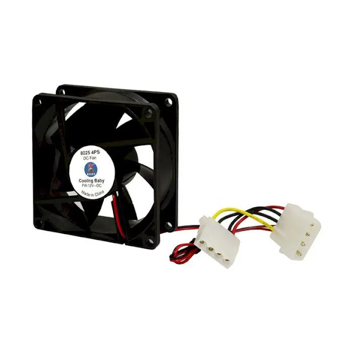 Кулер до корпусу Cooling Baby 8025 4PS зображення 3