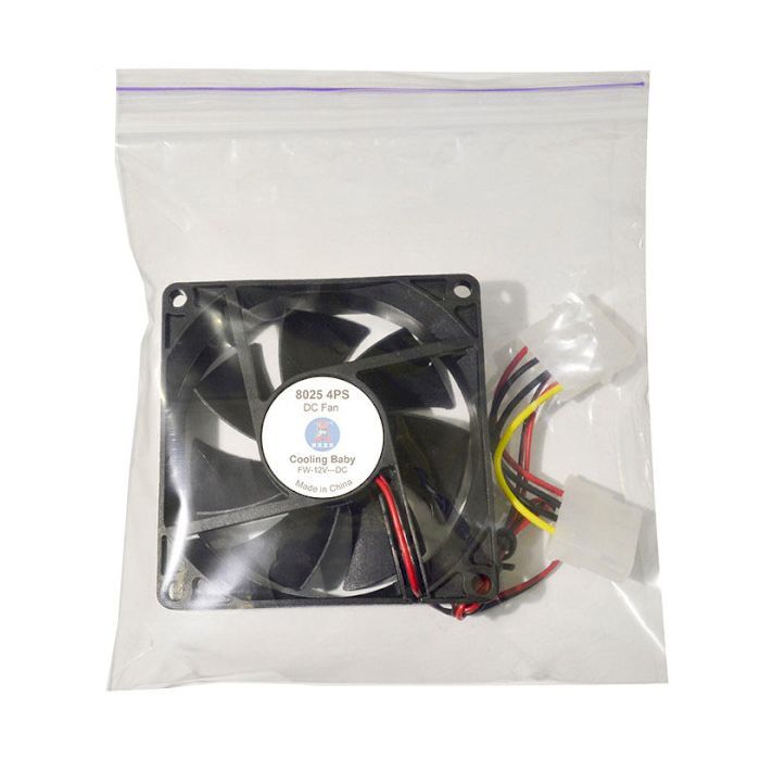 Кулер для корпуса Cooling Baby 8025 4PS изображение 4