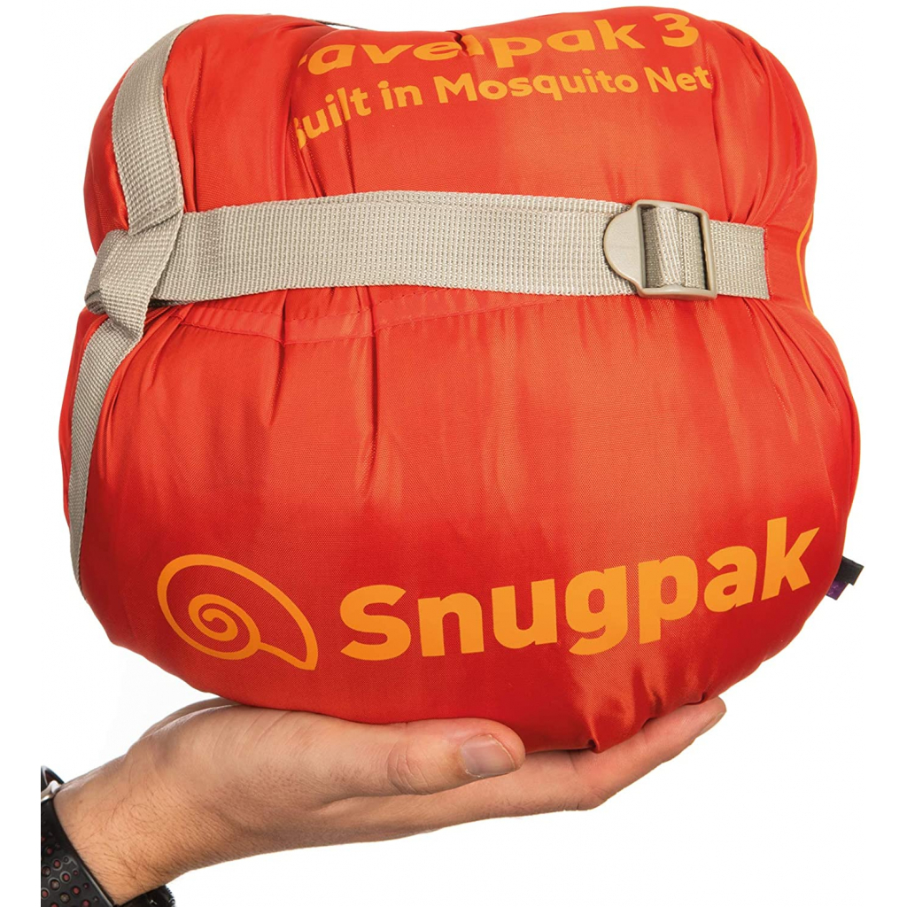 Спальний мішок Snugpak Travelpak 3 Comfort -3С / Extreme -7С Green (8211659515476) зображення 4