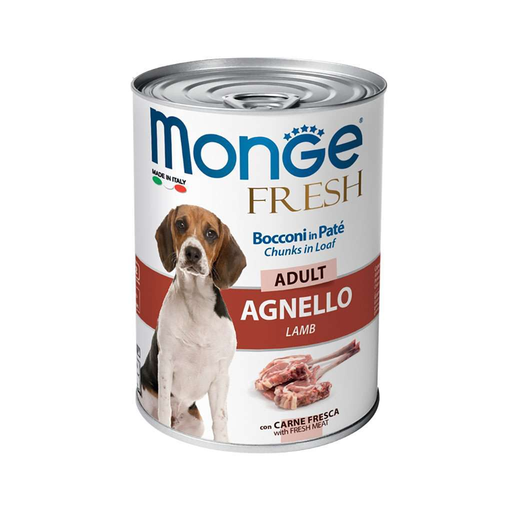 Консервы для собак Monge Dog Fresh ягненок 400 г (8009470014571)