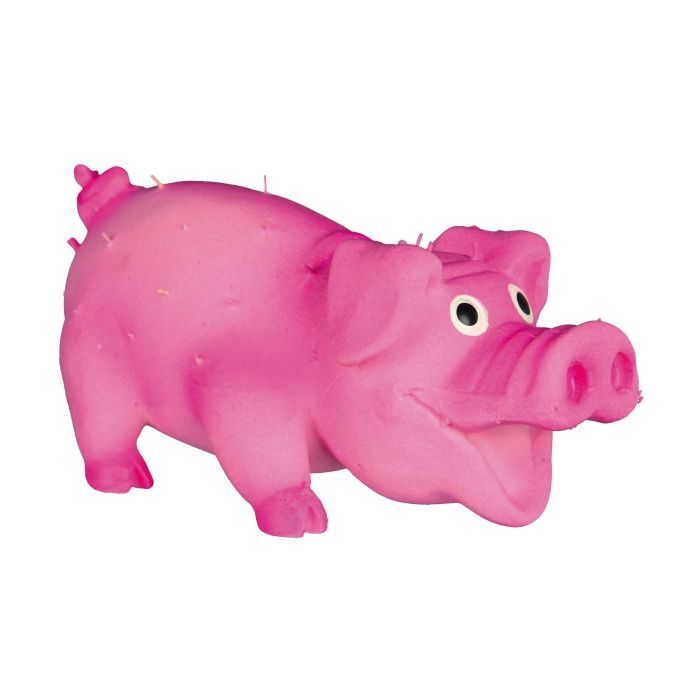 Игрушка для собак Trixie Поросенок с щетиной, с пискавкой 10 см (4047974351901)