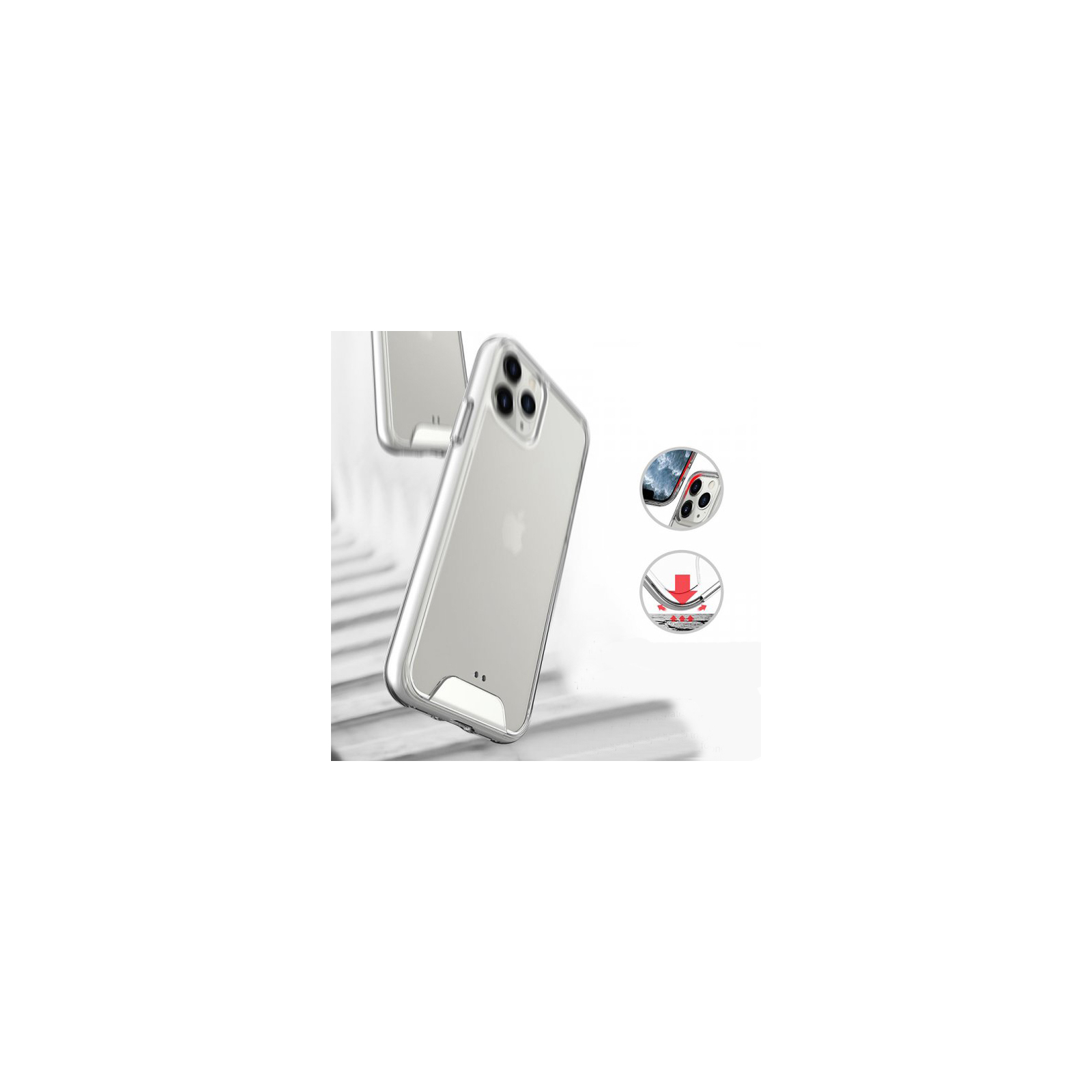 Чехол для мобильного телефона BeCover Space Case Apple iPhone 11 Pro Max Transparancy (707792) изображение 6