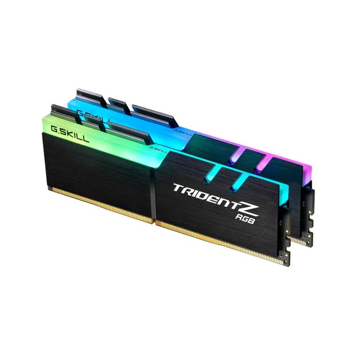 Модуль памяти для компьютера DDR4 32GB (2x16GB) 3600 MHz Trident Z RGB G.Skill (F4-3600C16D-32GTZRC) изображение 2