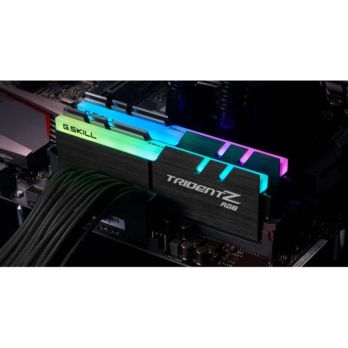Модуль памяти для компьютера DDR4 32GB (2x16GB) 3600 MHz Trident Z RGB G.Skill (F4-3600C16D-32GTZRC) изображение 3