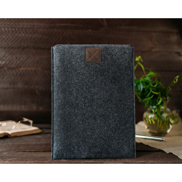 Чехол для ноутбука Gmakin 14 Macbook Pro, vertical, Gray (GM17-14) изображение 4