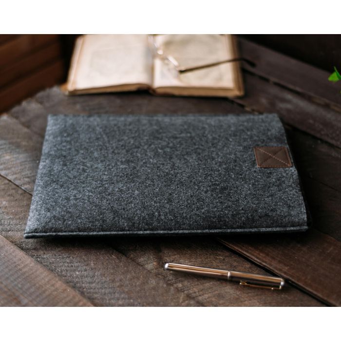 Чехол для ноутбука Gmakin 14 Macbook Pro, vertical, Gray (GM17-14) изображение 5