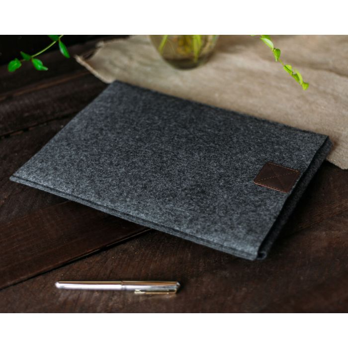 Чехол для ноутбука Gmakin 14 Macbook Pro, vertical, Gray (GM17-14) изображение 6