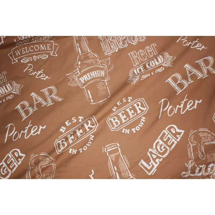 Постільна білизна MirSon Бязь 17-0509 Beer Bar Porter Сімейний (2200003628432) зображення 6