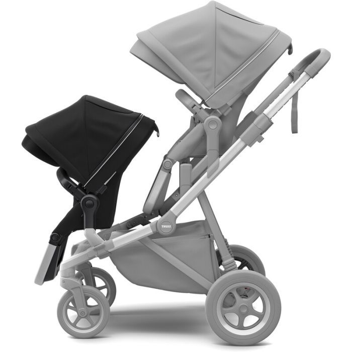 Прогулочный блок Thule Sleek Sibling Seat Midnight Black on Black (TH 11000212) изображение 5