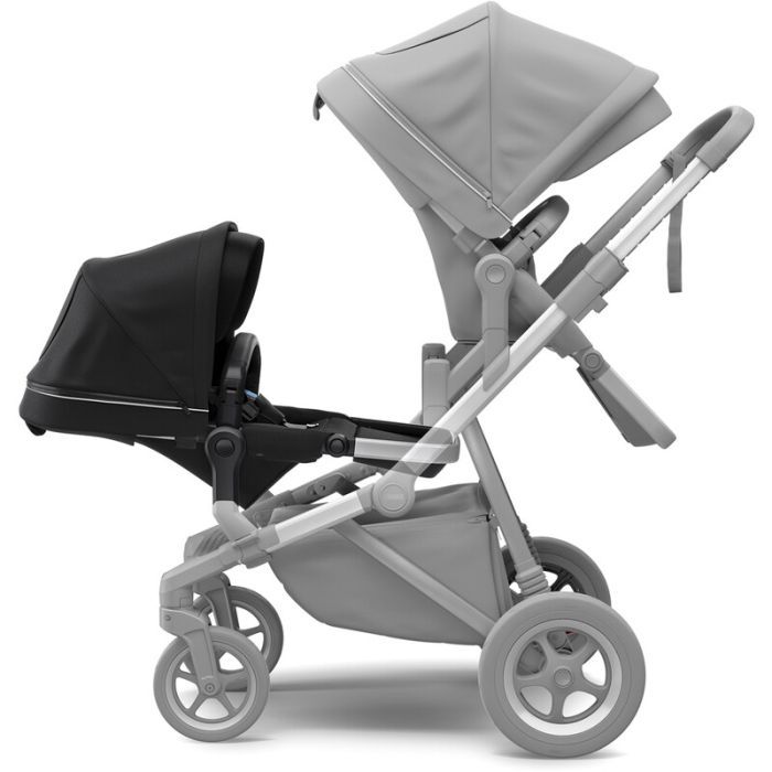 Прогулочный блок Thule Sleek Sibling Seat Midnight Black on Black (TH 11000212) изображение 6
