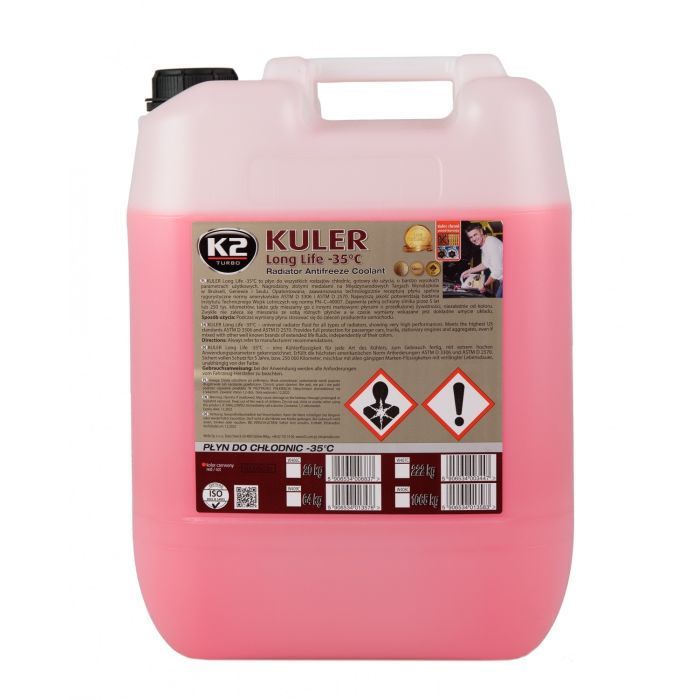 Антифриз K2 KULER -35C 5л RED (T205C) изображение 3