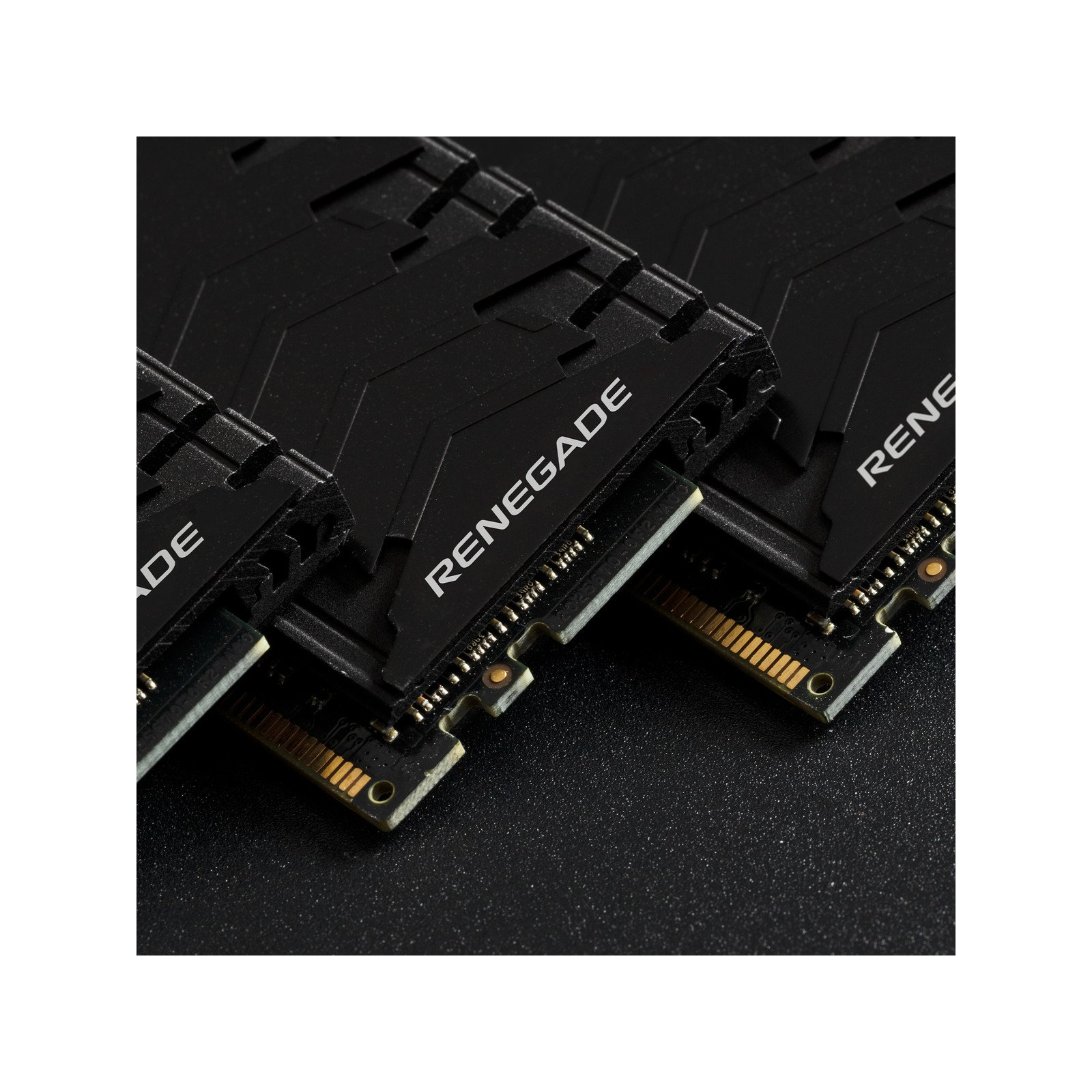 Модуль пам'яті для комп'ютера DDR4 16GB (2x8GB) 4600 MHz FURY Renegade Black Kingston Fury (ex.HyperX) (KF446C19RBK2/16) зображення 7