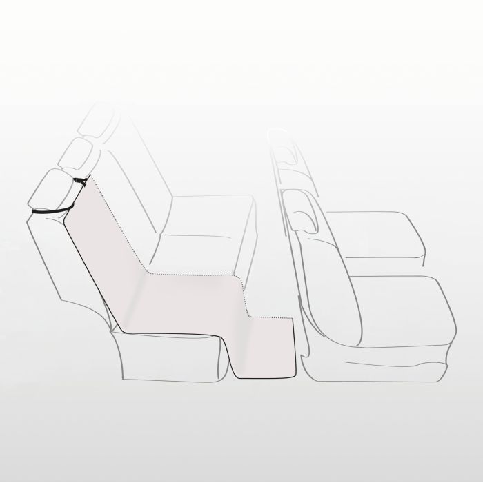 Коврик для животных Trixie защитный в авто 1.4х1.2 м Бежевый (4011905132372) изображение 2