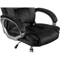 Офісне крісло Barsky Soft Microfiber Black (Soft-04) зображення 10