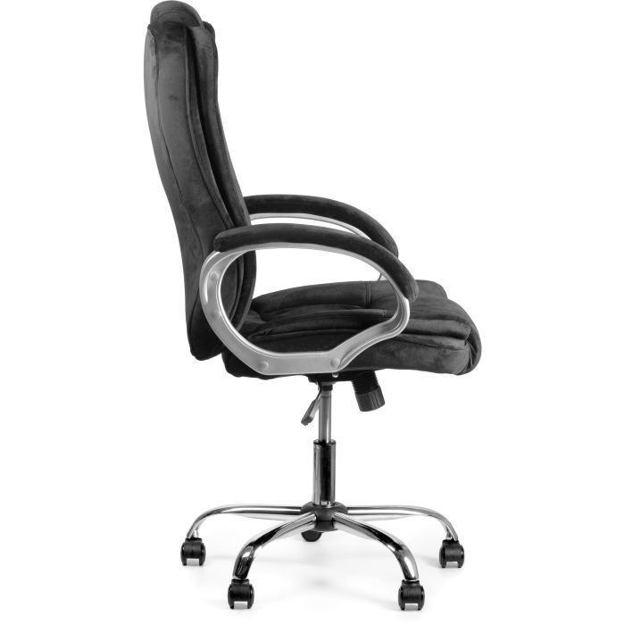 Офісне крісло Barsky Soft Microfiber Black (Soft-04) зображення 2