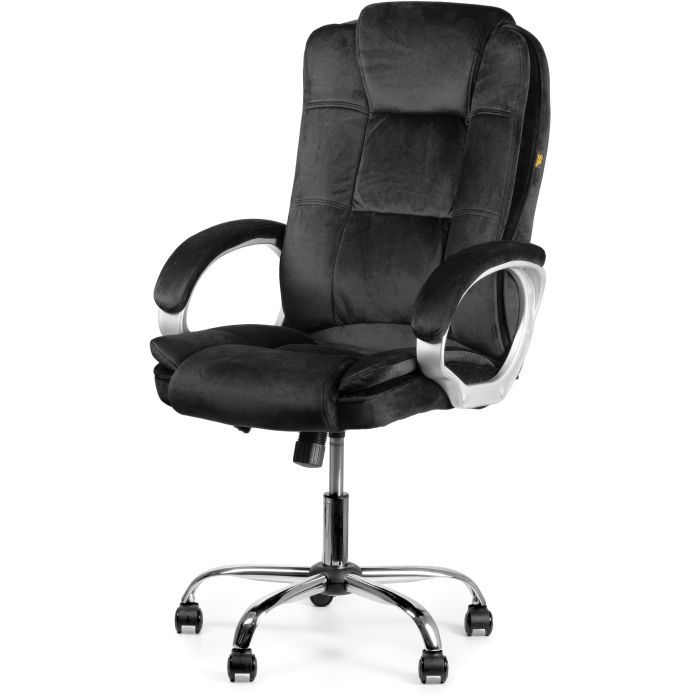 Офісне крісло Barsky Soft Microfiber Black (Soft-04) зображення 6