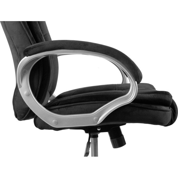 Офісне крісло Barsky Soft Microfiber Black (Soft-04) зображення 8