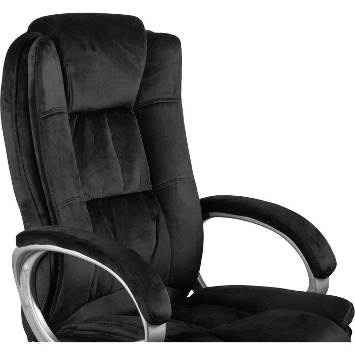 Офісне крісло Barsky Soft Microfiber Black (Soft-04) зображення 9